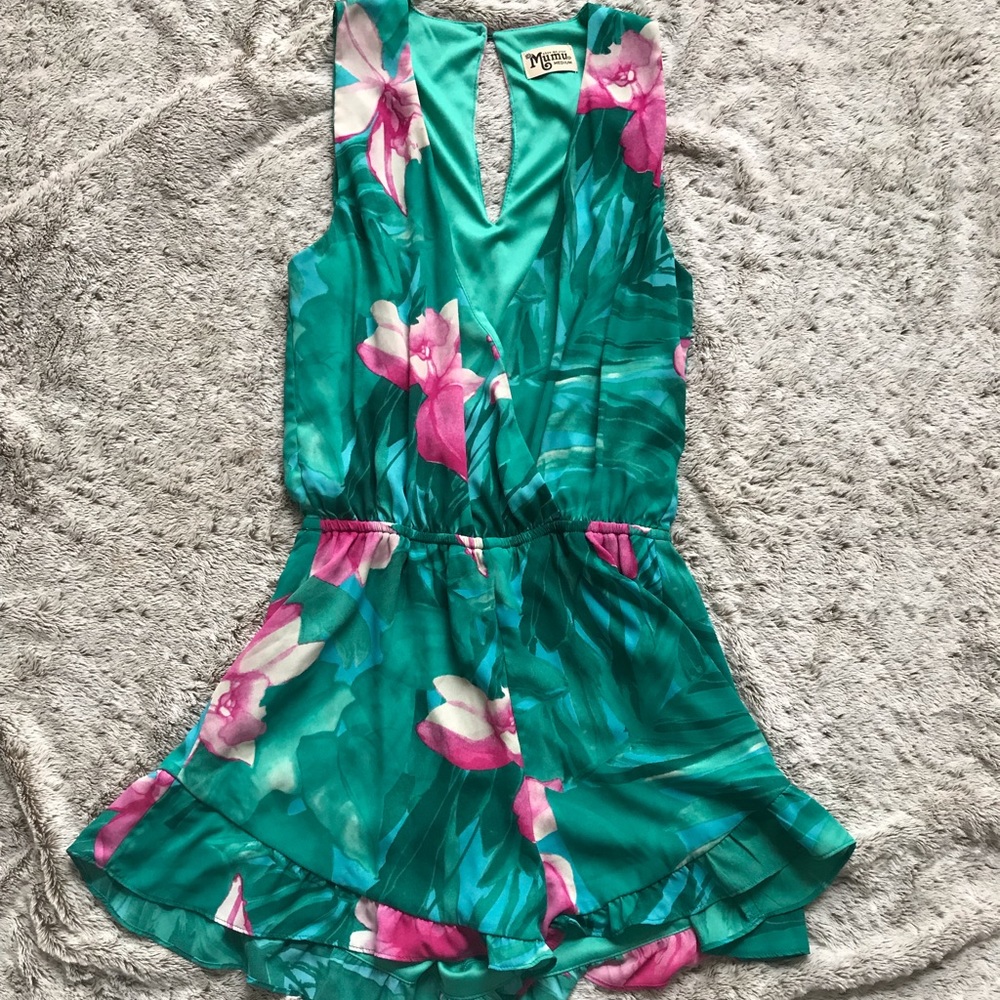 Show Me Your MuMu Riri Romper in Lei Bay